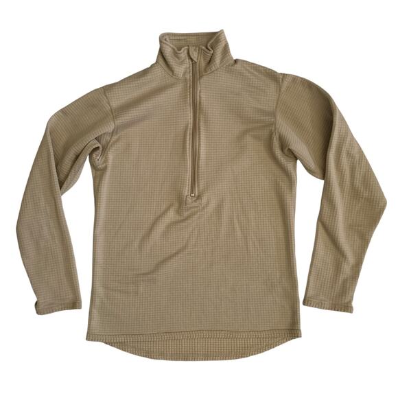 Polartic Gen 3 Mens Size L 1/2 Zip Mid Weight Cold Weather Waffle Shirt Top - Picture 1 of 14